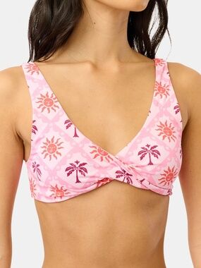 Roller Rabbit Sunny Days Shelly Bikini Top Size XSPINK / XS